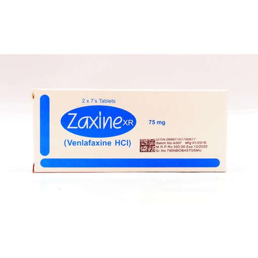 Picture of Zaxine Xr 75mg Tab 7x2s